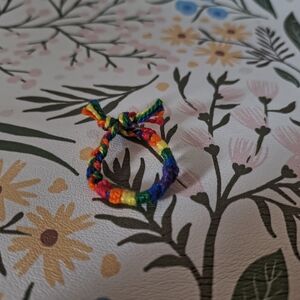 Colorful Rainbow Kids Friendship Bracelet